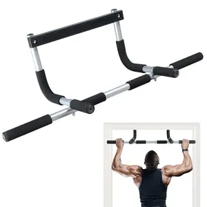 Pull-Up Bar For Door Frame Adjustable Portable Upper Body Fitness Workout For Home Gyms