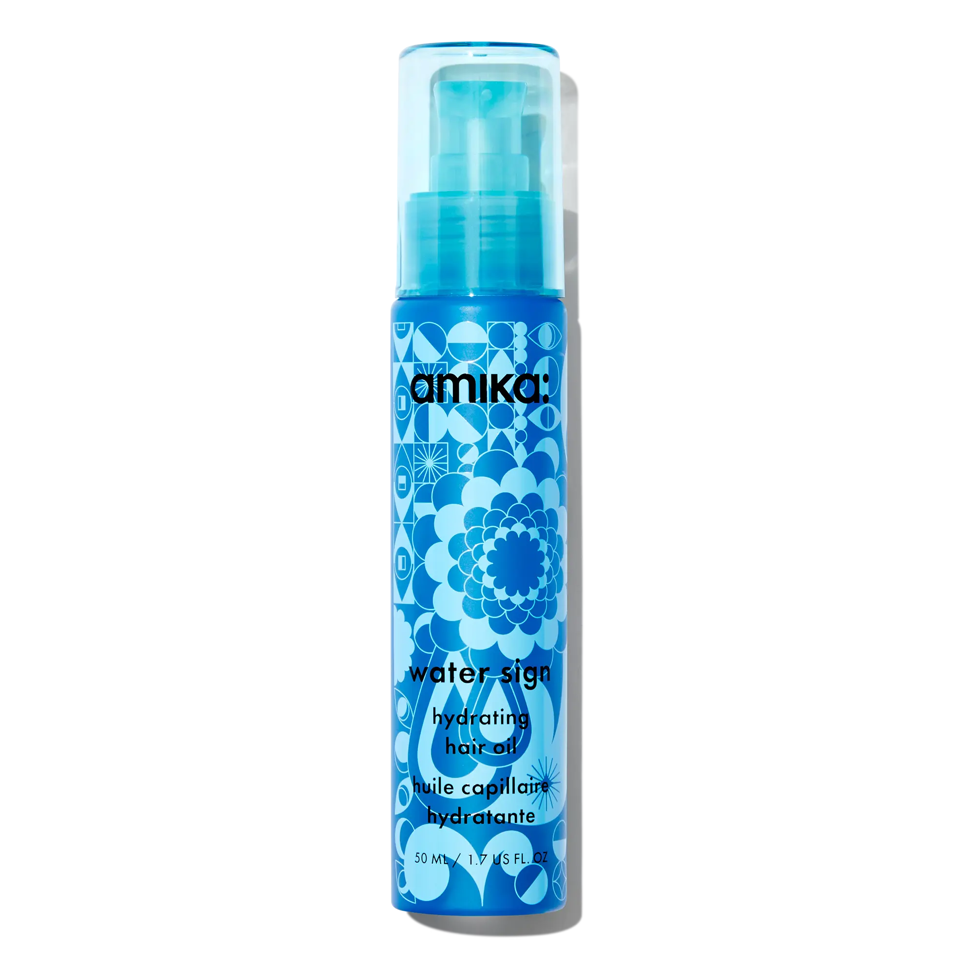 water sign | hydrating hair oil for dry hair