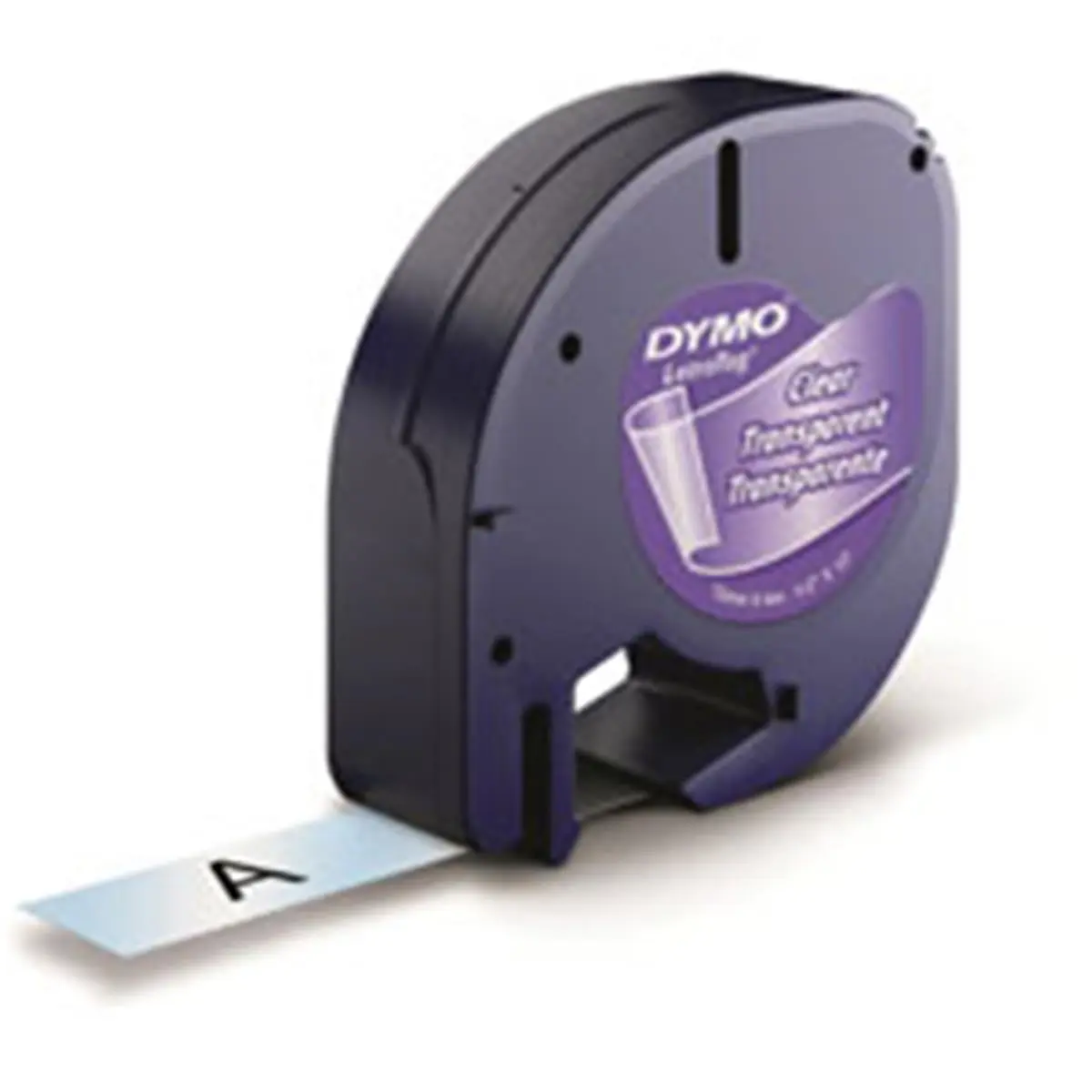 212 MAIN Dymo DYM2050824 LetraTag Label Maker with 0.5 in. Self-Adhesive, Tear-Proof Plastic Labels for DIY, Scrapbooking & Stamping