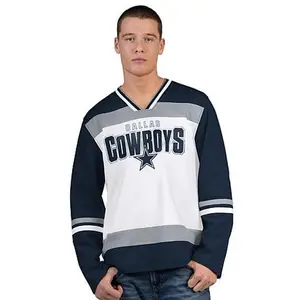 Football Fan Shop Dallas Cowboys Black Label Men's Fashion Jersey Top