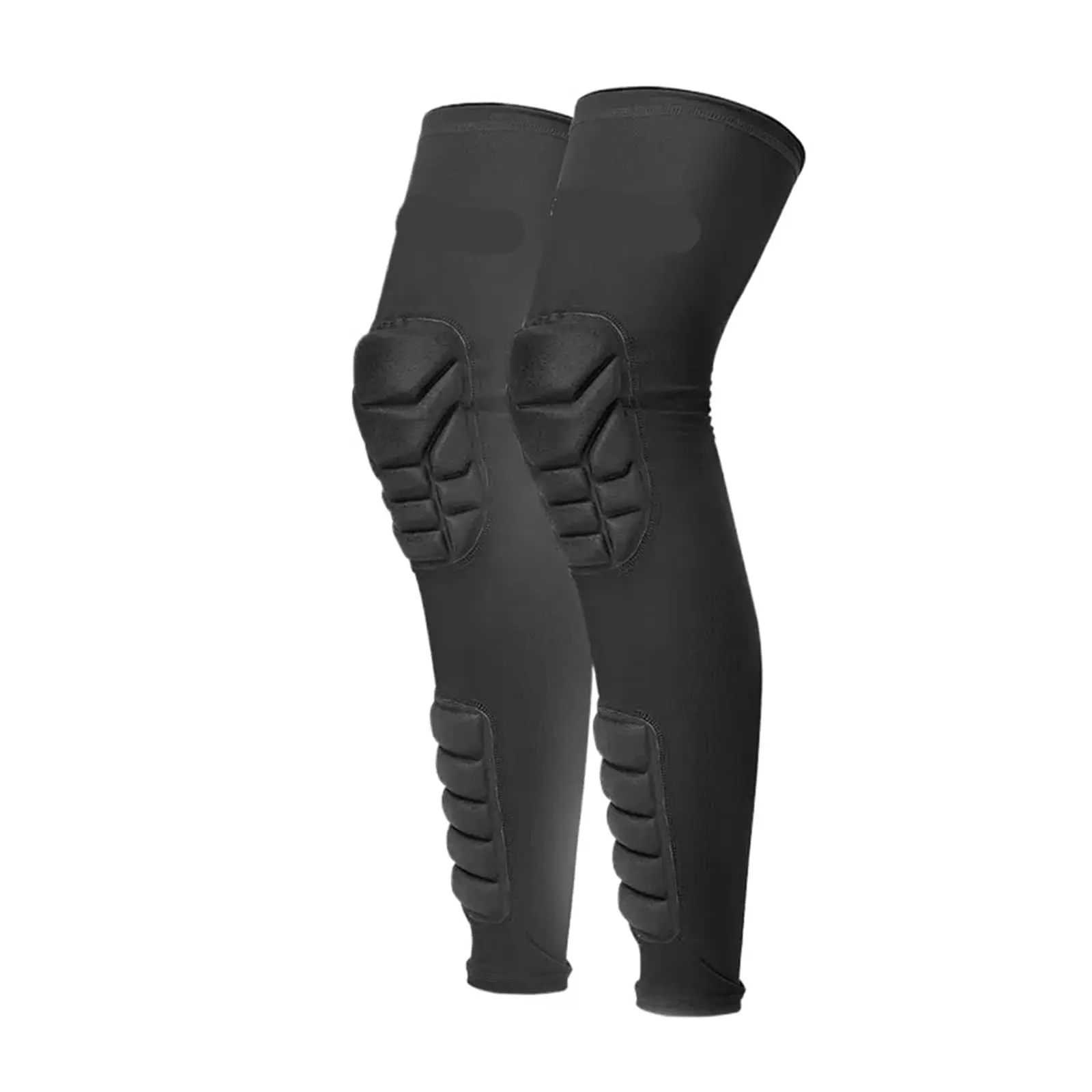 Honeycomb extended knee pads sports knee protection knee and shin support soft protective gear suitable for outdoor sports