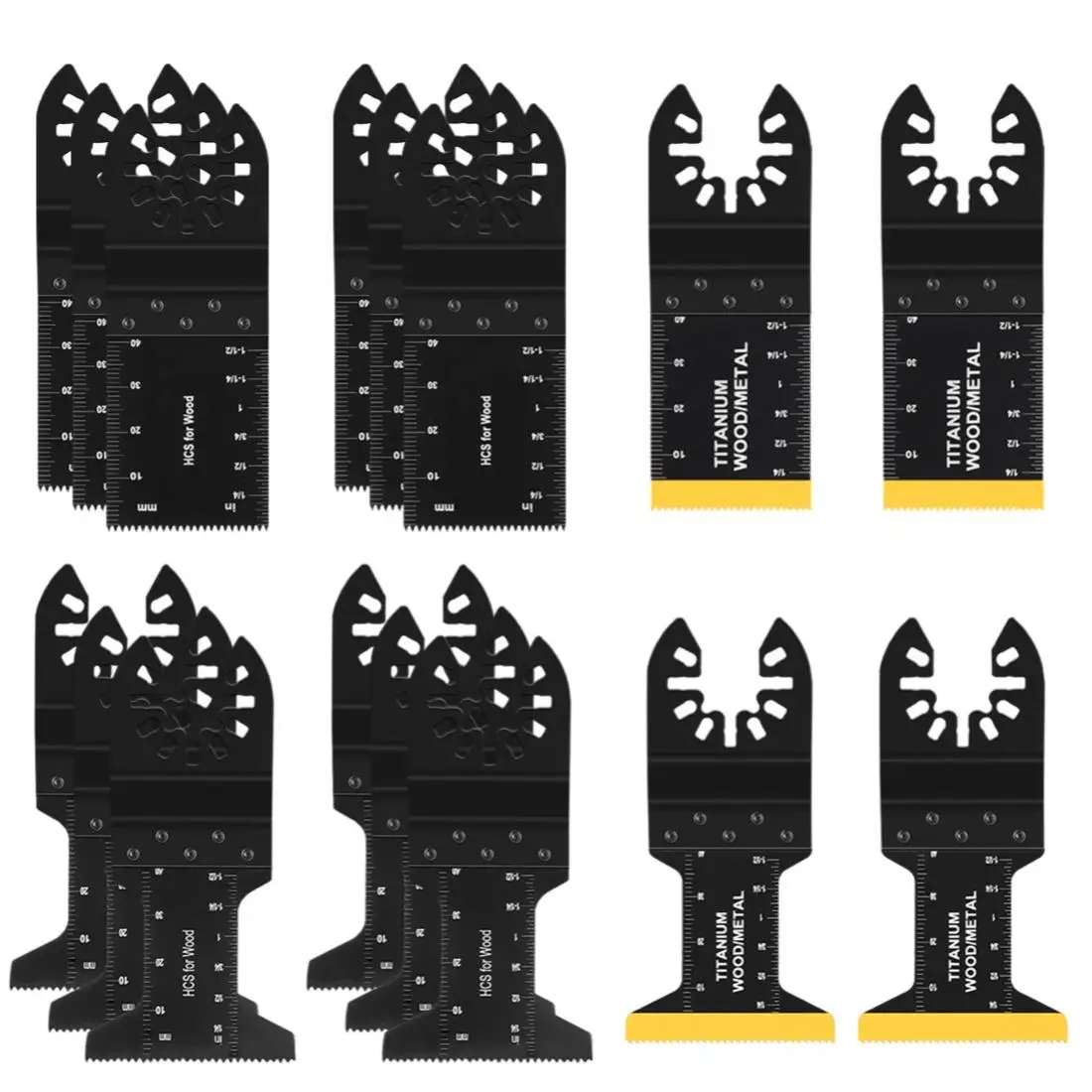 Universal Saw Blade, Professional Blades for Oscillating Tool, Power Tool Accessories for Woodworking, Metalworking, Plastic Working