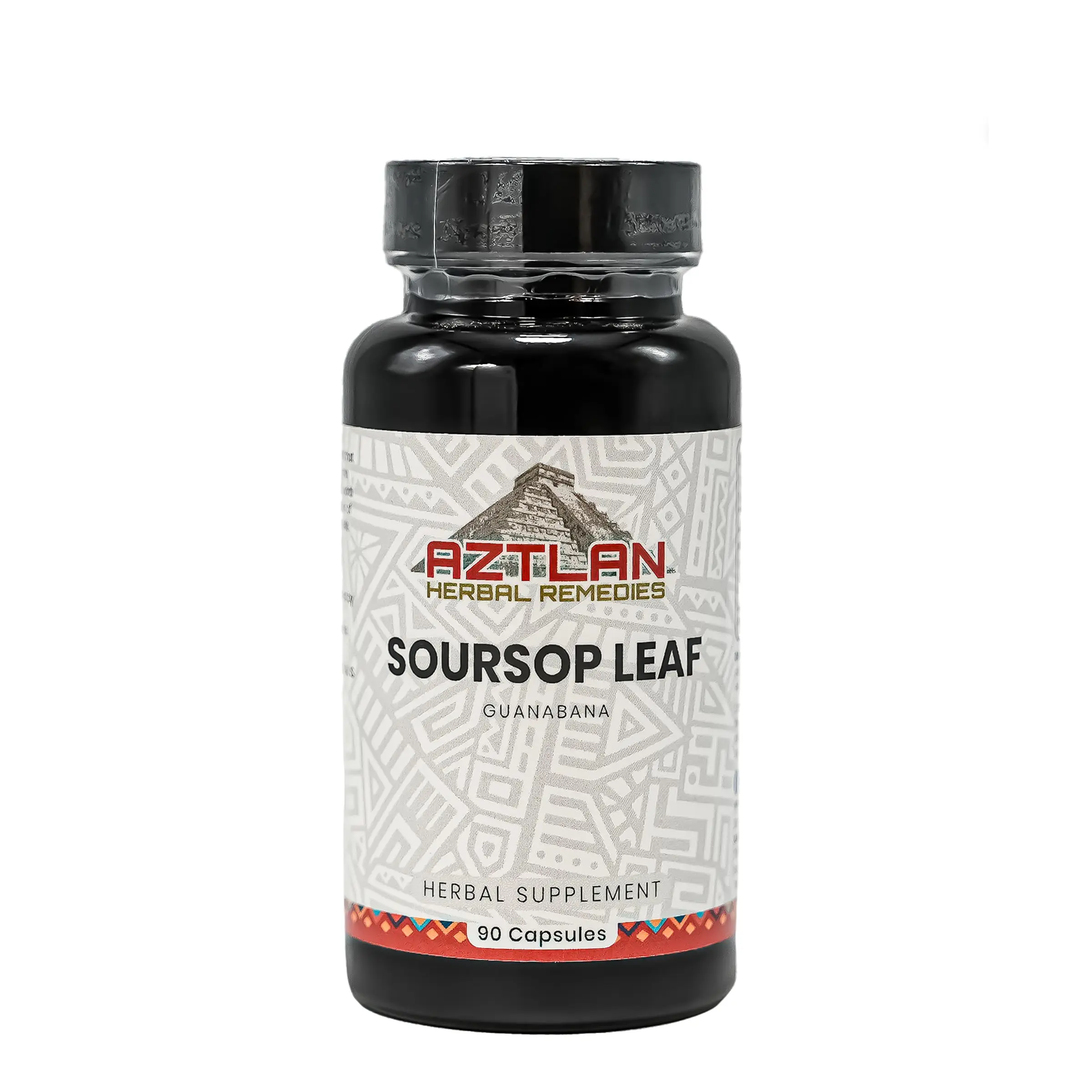Soursop Leaf Guanabana Capsules - 90 Count High in Vitamin C for Immune Health & Circulation Support - Healthcare