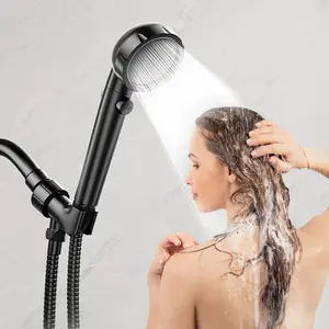 Handheld Shower Head by Shower Envy, High  Pressure, Filtered with Minerals, Hose Included  On/Off Switch - Perfect for RV Showers, Home Bathrooms, and Commercial Spaces