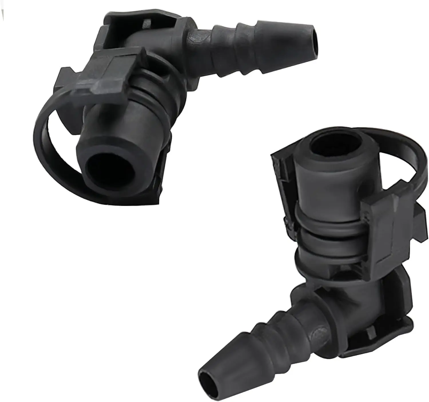 2Pcs Throttle Valve Thermostat Body Heater Water Pipe Hose Connector Fit for Chevrolet Cruze Epica Sonic Opel Astra Outlet 1.4L Trax Encore for Buicks joint Junwei Replace# 55354565
