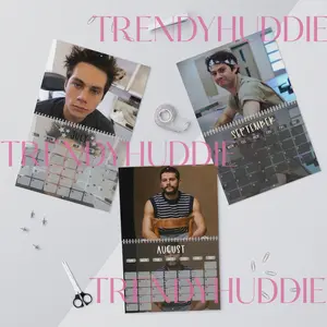 Dylan Fan O Brient 2026 Calendar, Maze Runner Movie Fan 2026 Wall Desktop Calendar