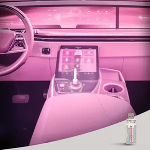 Mini USB  Control LED Ambient Light -4 Lighting Modes (/dimmable SOS, Slow Flash, ) Suitable for  interiors, Homes, Camping, and Party Decorations ()