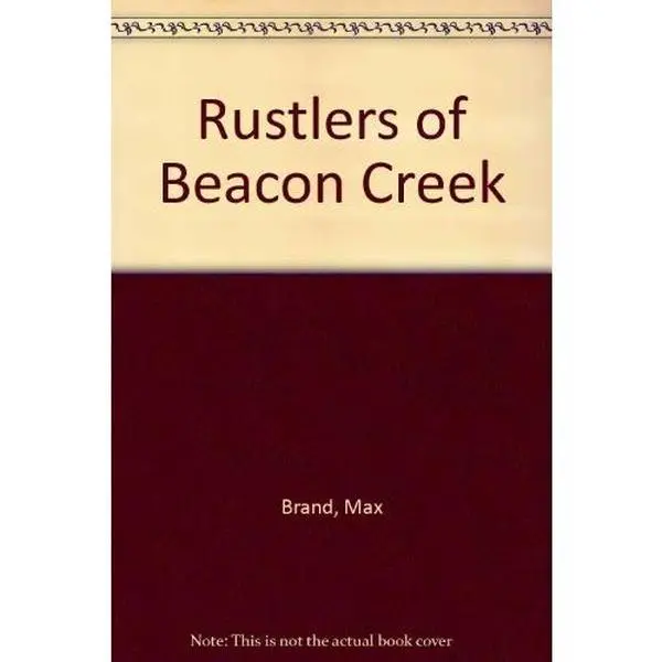USED Book - Rustlers Of Beacon Ck by Max Brand (Unknown) - english