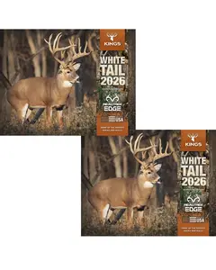 2026 Kings Whitetail Calendar TWIN PACK