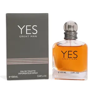 Yes Great Man Eau de Toilette Spray Cologne for Men 100ml/3.4fl.oz. - Fragrance for Men