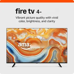 Amazon Fire TV 55" 4-Series 4K UHD Smart TV with Bluetooth Connectivity, Stream Live TV Without Cable, 2024 Release, Ultra-Slim Bezel, HDR10, HLG, Dolby Digital Plus