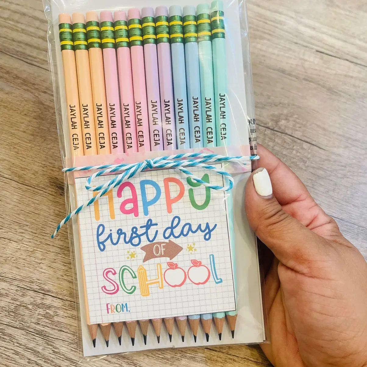Personalized pencils
