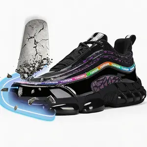 Steel Toe Work Shoes for Men Women, Lightweight Indestructible Safety Sneakers with Composite Toe, Non Slip Puncture Resistant Work Safety Shoes Black Footwear