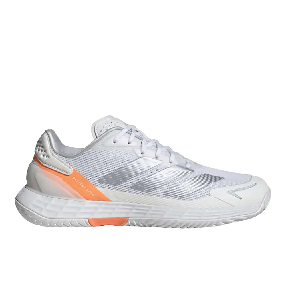 adidas Womens Defiant Speed 2 Tennis Sneakers Shoes - White
