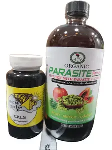 FULL CLEANSE STACK – LIQUID + CAPSULE SYSTEM  (Parasite Formula + CKLS)