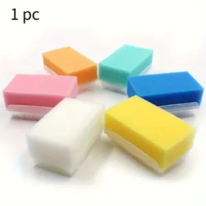 Sensory Magic Bath Sponge: Autism Treatment, Surgical Scrub, Tactile Massage, Cleaning Brush, Body Scrubber, Bath & Shower Accessories, Dual sided sponge - Made with Natural Sponge Material, High Density Sponge