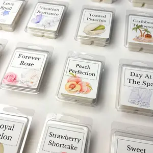 Soy Wax Melts | Heavily Scented | 6 Cubes | Premium Quality | Family Owned | Non-Toxic