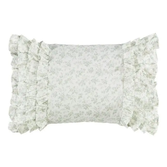 Laura Ashley Harper Sage 14" X 20" Breakfast Pillow Laura Ashley Harper Sage 14" X 20" Breakfast Pillow