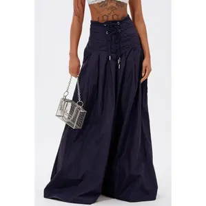 DANCE THE NIGHT AWAY DENIM PALAZZO PANT