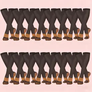 Copper Compression Socks 16-Pair - Running & Travel