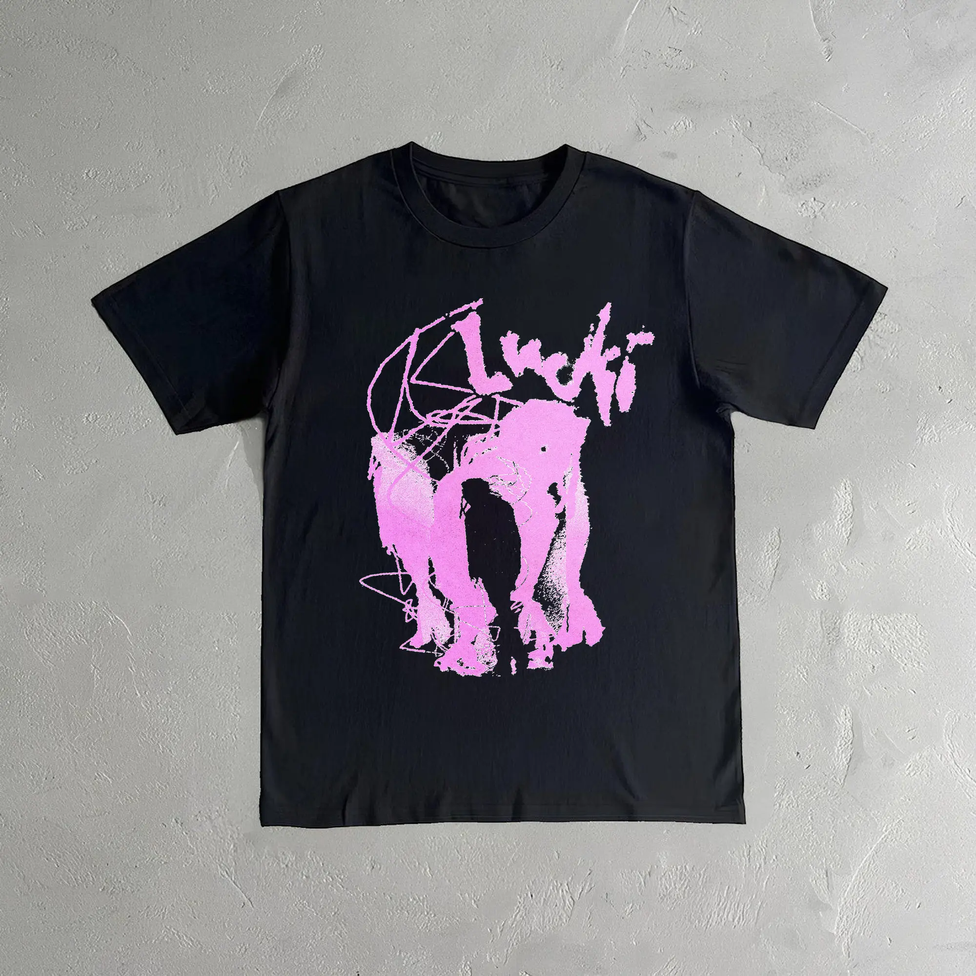 Lucki Almost There Heavy Cotton Tshirt - Lucki Tee - Lucki T-Shirt Y2k Hip Hop Merch, Music Lover Shirt, Gift for Fans