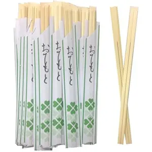 Solid No Splinter Chopsticks 40 pairs | Individually Wrapped Disposable Wooden Chopstick | Best for Sushi, Asian Dishes