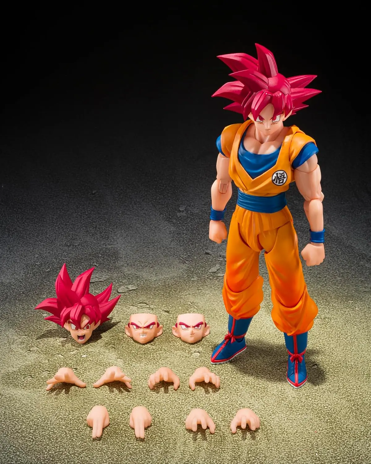 Bandai Tamashii Nations S.H.Figuarts Dragon Ball Super Saiyan God Son Goku (God Aura) Action Figure