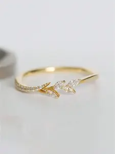 1pc Exquisite Cubic Zirconia Ring, Suitable For Women, Can Be Worn For Weddings, Parties, Engagements, Anniversaries, Valentine's Day Gifts, Gifts For Moms, Mother's Day