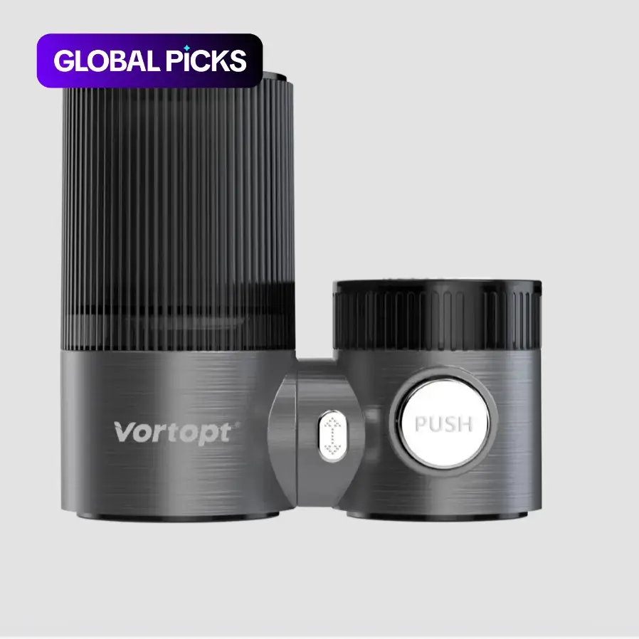 Durable Design Tap Water Purifier, Kitchen and Bathroom Filter, Home Water Filtration System with Replacement Filters, Reduces Lead and Chlorine and Enhances Drinking Taste #GLOBAL PICKS