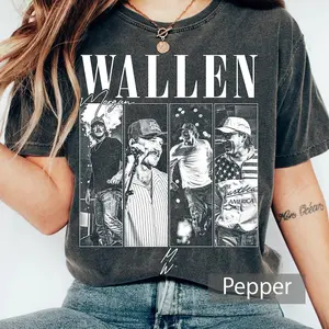 Wallen 2026 Tour Comfort Colors Tee, Country Music Fan Gift