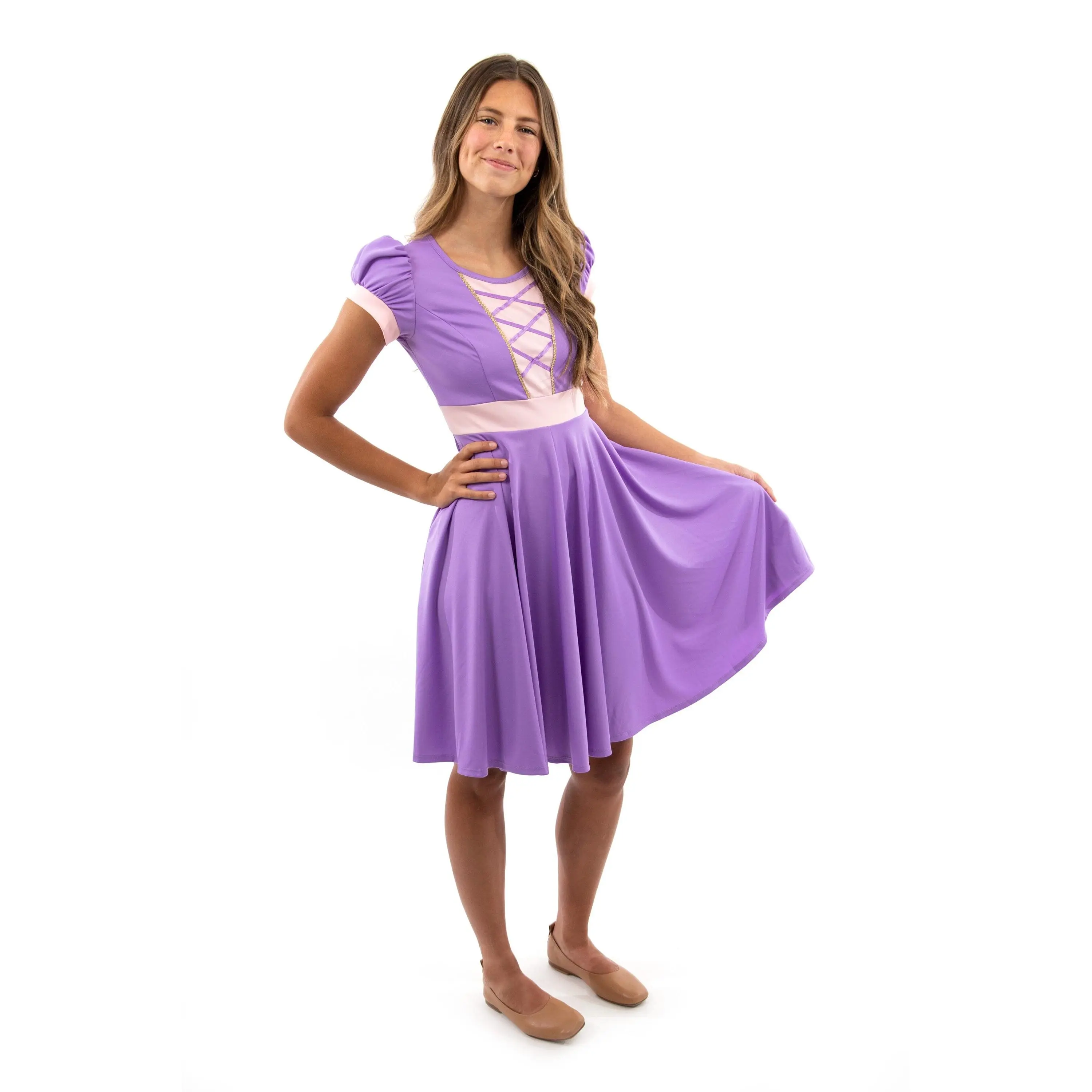 Adult Rapunzel Twirl Dress