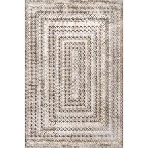 Carley Machine Washable Geometric Area Rug