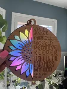 Waymaker Suncatcher for Sunny Window