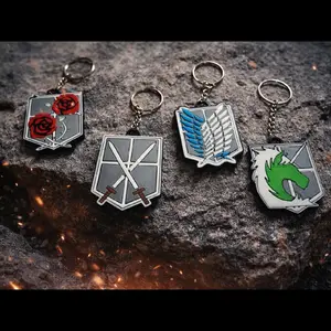 Aot inspired keychains