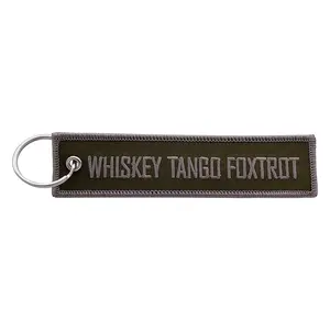 Whiskey Tango Foxtrot - Key Tag / Keychain