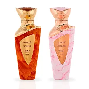 INTENSE OUD Legacy Nefertiti & Legacy Cleopatra EDP Sprays Bundle - 100ML (3.4OZ) Long-Lasting Fragrances with Praline, Amberwood, Violet, Opulent Finish