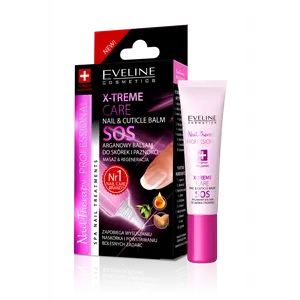 Eveline Cosmetics X-Treme Care Argan Oil Nail & Cuticles Balm SOS Moisturizing Cream Nail Care
