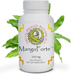 Green Dragon Botanicals MangoForte Mango Leaf Extract - 60% Mangiferin 200mg 60 Caps