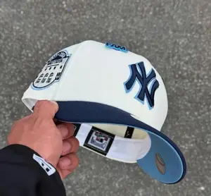 New Era New York Yankees 9FORTY A-Frame Snapback Hat – White Crown Red Brim – Adjustable MLB Baseball Cap – Streetwear Unisex Summer Edition