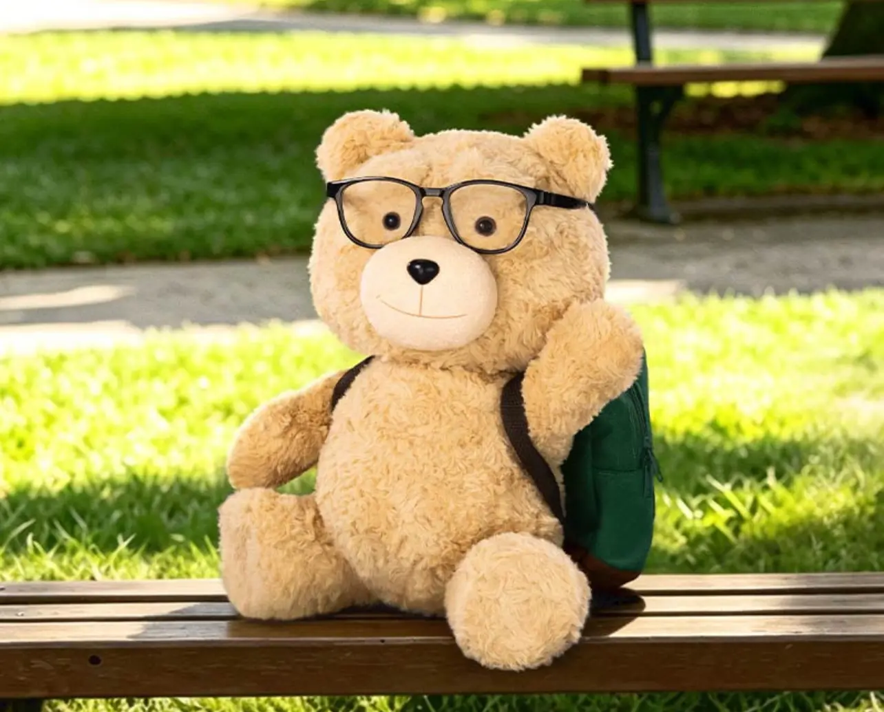 【3】POP MART 《TED2》Hot Nerd Ted Series Action Plush Doll Blind Box