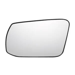 Car Rearview Left Driver Side Mirror Glass Replacement W/ Backing Plate Heated White Glass for Nissan Altima Sentra 2013 2014 2015 2016 2017 2018