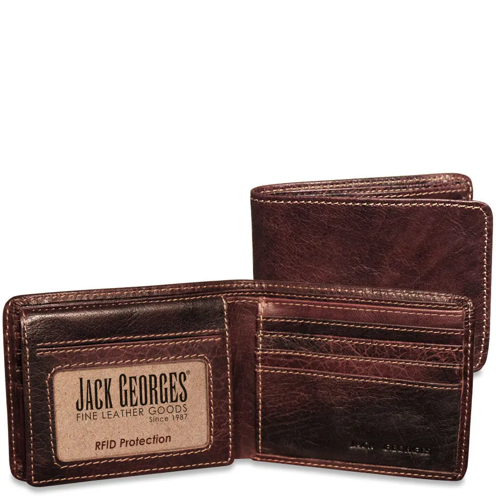 Bifold Wallet with ID Flap #7302