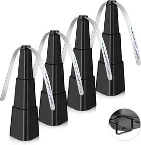 Fly Fans For Tables 4 Pack - Fly Repellent ForOutdoor Indoor Meal - Portable Automatic PicnicTable Food Fly Fans -Fly Repellent Fans Spinner ForRestaurant, Party, Home
