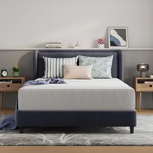 8/10/12/14 Inch Gel Memory Foam Mattress for Cool Night & Pressure Relief Medium Plush Feel with Motion Isolating