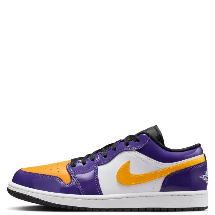 Jordan 1 Low SE Lakers IQ9389-547 Men's New Sneakers