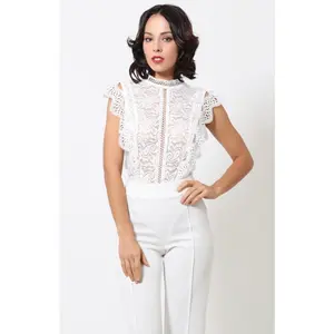 Lace Crochet Body Suit