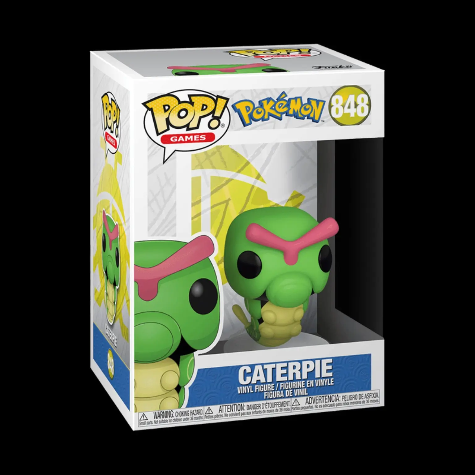 Funko Pop! Pokémon Caterpie #848, TV/Movie Character Collectible Figurine