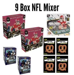 Break 5081 *4/14 am with Primo*: 9 Box Pick Your Team Trading Card Break