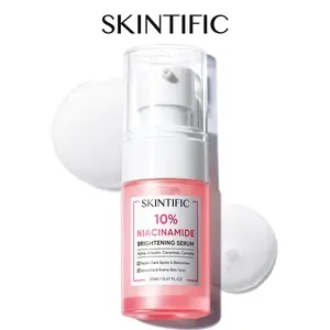 [SKINTIFIC] 10% Niacinamide Serum with Alpha Arbutin, Ceramide & Centella Asiatica – Brightens Skin, Maintains Skin Barrier