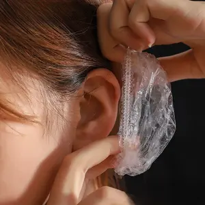 100pcs Disposable Ear Covers, Comfortable Soft Fit for Dyeing, Bathing, Swimming, Salons, Spa, One-Use Ear Protectors